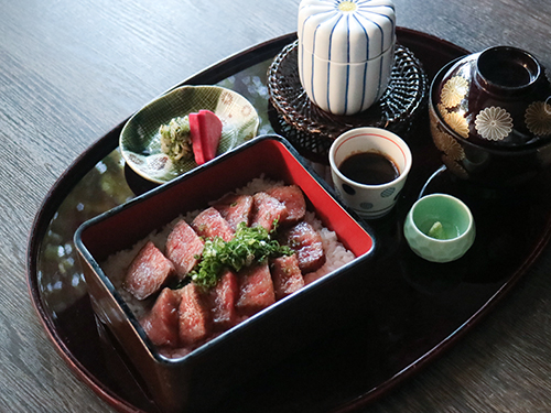 松阪肉 サーロインステーキ重 竹